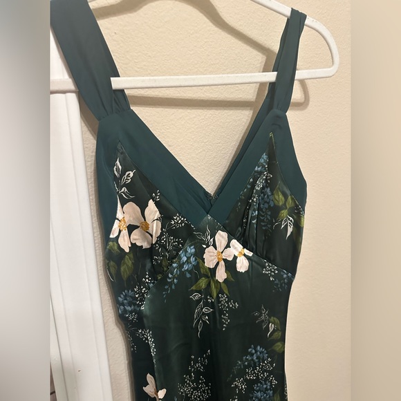 NWT - Reformation Neola Floral Print Silk Maxi Dress 100% silk - Picture 5 of 10